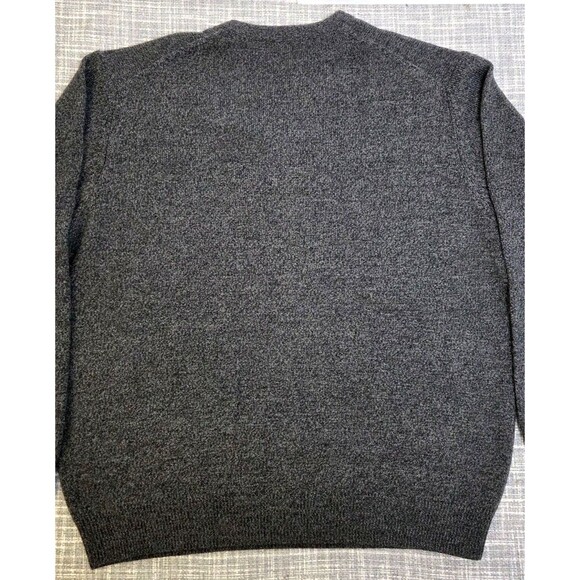 Jos A Bank V-Neck Merino Wool Sweater Men’s XL Heather Gray - Picture 6 of 8